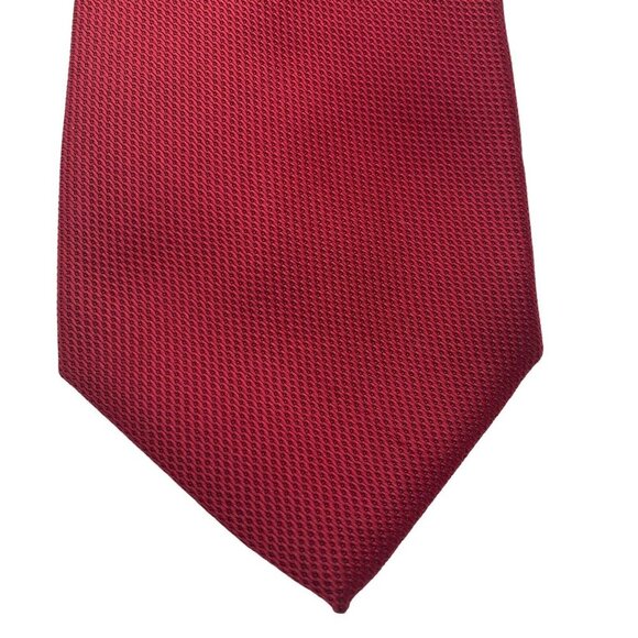 Dockers Mens Tie Red 100% Polyester - Picture 5 of 7